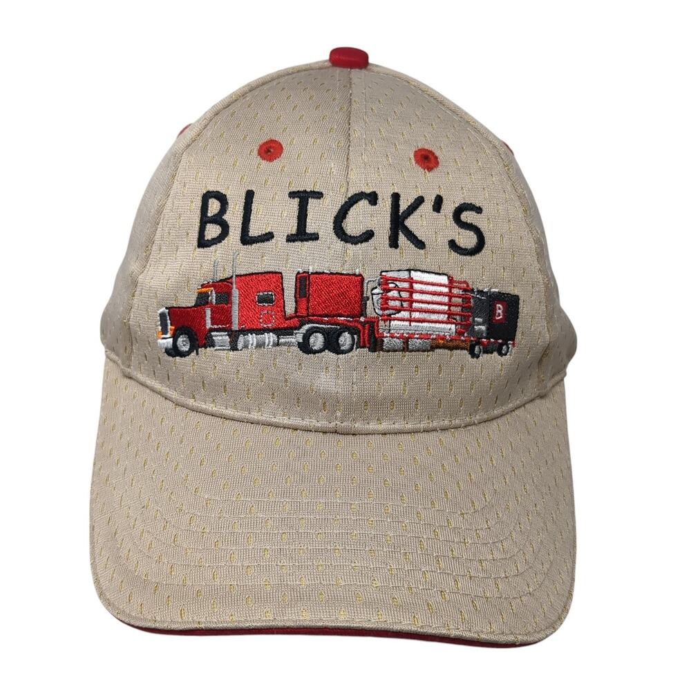 Blick's Phospate Conversions Baseball Cap Brown One Size Adjustable Beaver Caps